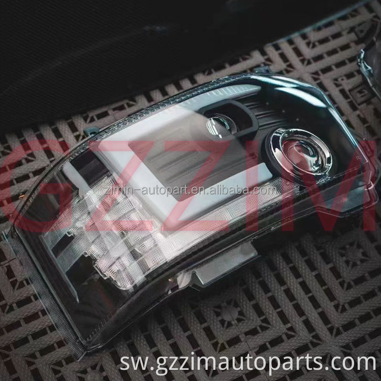 car accessories facelift grille bodykit headlamp & tail lamp for Hiace